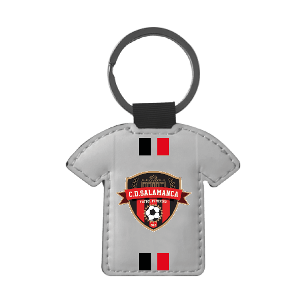 Llavero de piel sintética Camiseta